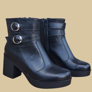 Bota con plataforma para dama